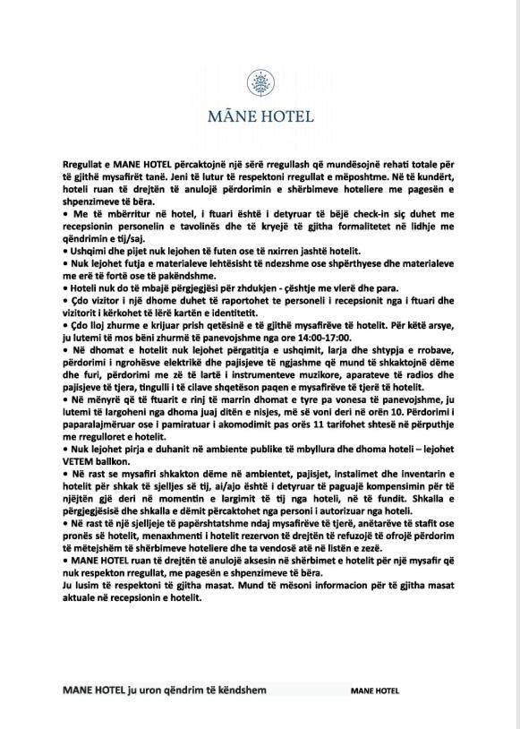 Mane * Sarandë